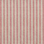 Red Natural Stripe Chair Cushion