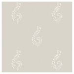 Dove Grey Large Shalini Wallpaper