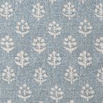 Denim Blue Megha Rustic Linen Cushion