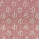 Russet Red Megha Rustic Linen Cushion