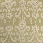 Green Gold Sacha 18" Framed Linen Lampshade