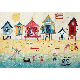 Card - Beach Huts Card