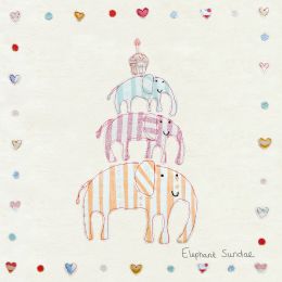 Elephant Sundae Card