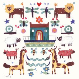 Noah's Ark Mini Print