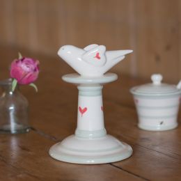 Oscar Small Bird Candlestick