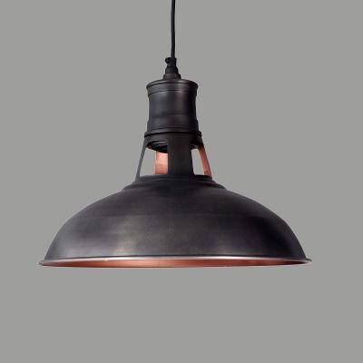 Dark Bronze Metal Pendant Lamp