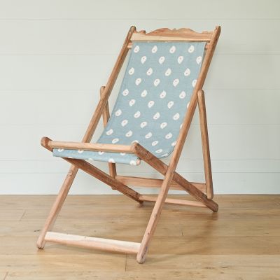 Duck Egg Mika Deckchair Cover