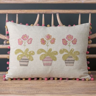 Three Auricula/ Mika Cushions