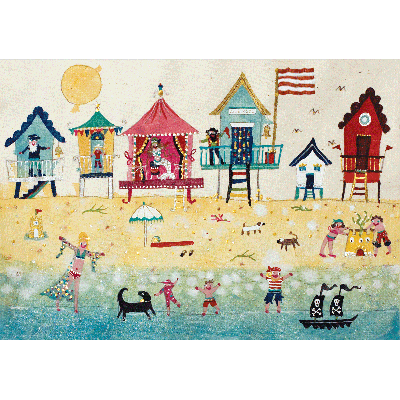 Card - Beach Huts Card