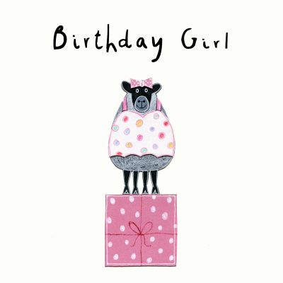 Birthday Girl - Card