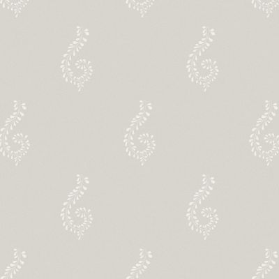 Dove Grey Large Shalini Wallpaper