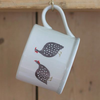 Guinea Fowl Straight Mug