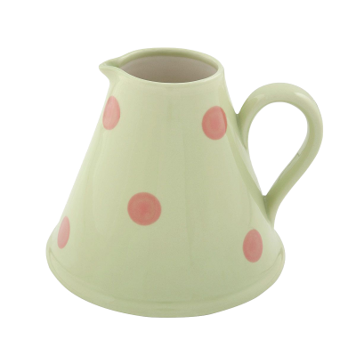 Green Rose Spot Baby Pitcher