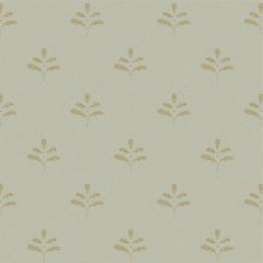 Celadon Antique Gold Leaf Wallpaper