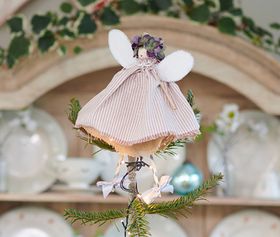 Christmas fairy decoration