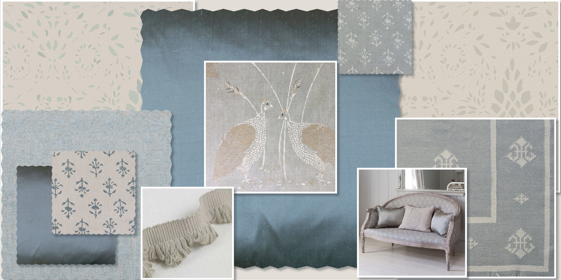 Smokey Blue Mood Board