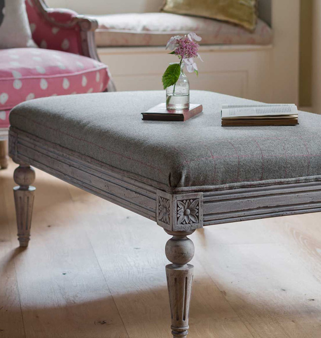 Rectangular Kilim Footstools