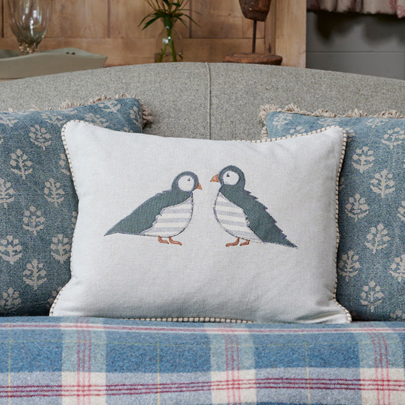 Blue Cushion Combinations